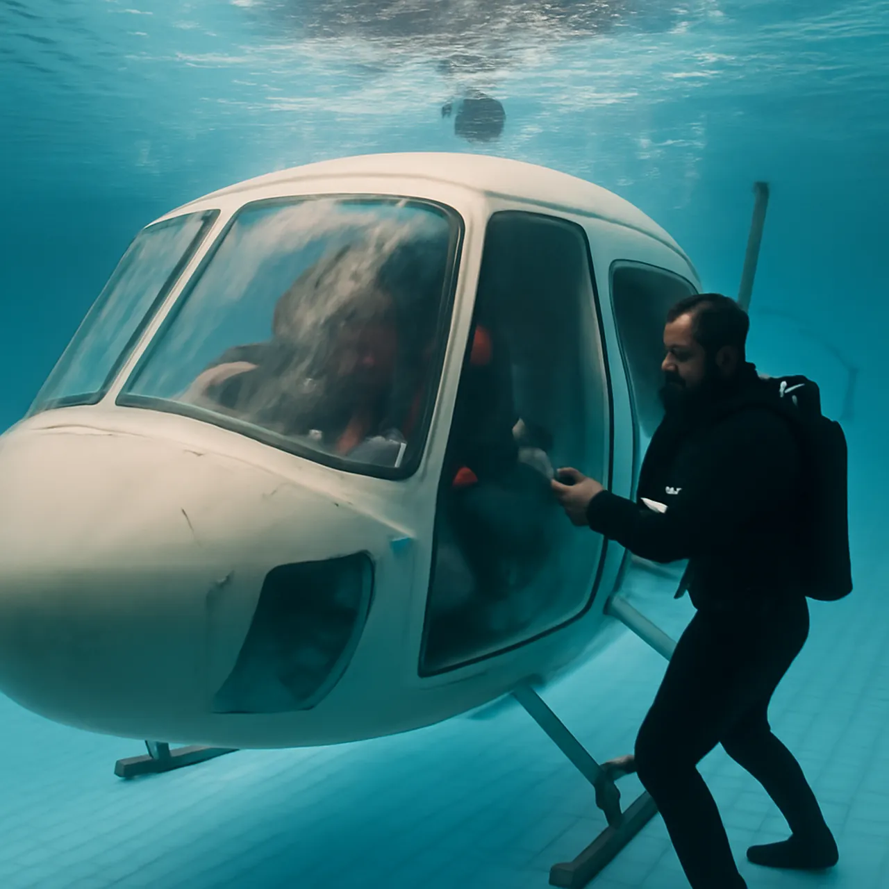 HUET — Escape de Helicóptero Submerso